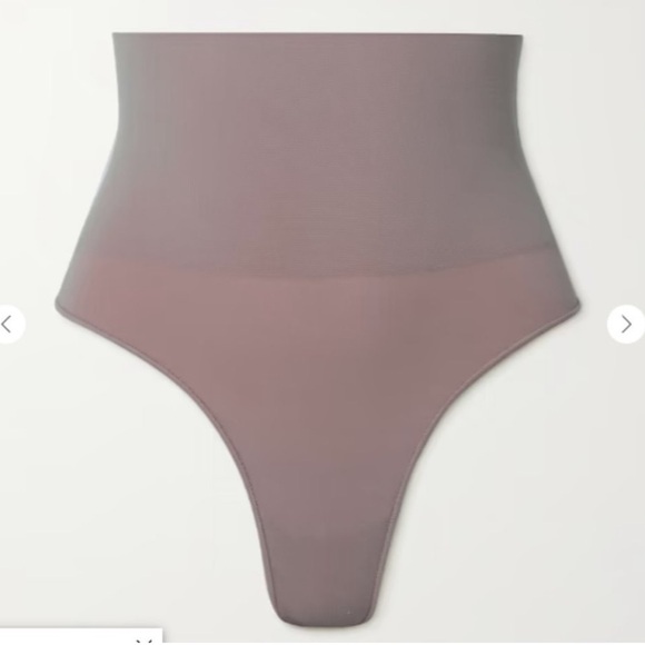 SKIMS Sculpting High Waisted Thongs Bundle of 3 in Taupe, Brown, Black (S) - Picture 6 of 16